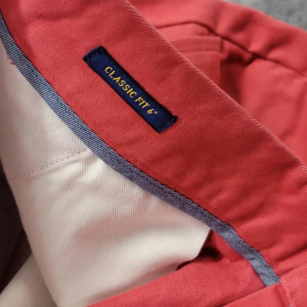 Polo‎ Ralph Lauren Shorts Mens 34 Salmon Pink Classic Fit 6